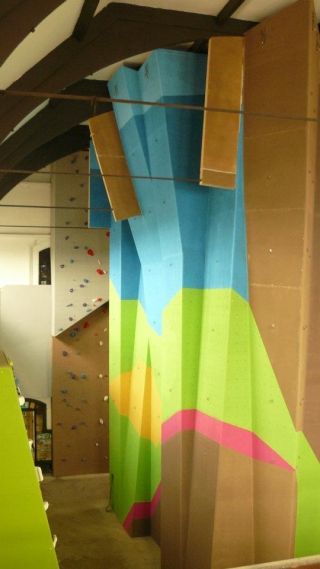  La parete in costruzione